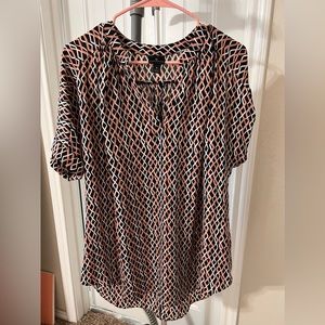 black, pink, &white pattern